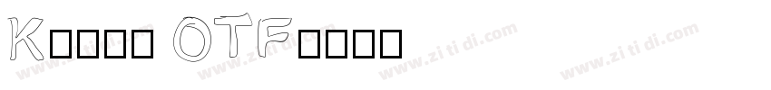 Koela OTF字体转换